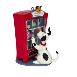 Hallmark Keepsake 2007 Dog Vending Machine Christmas Ornament Dalmatian